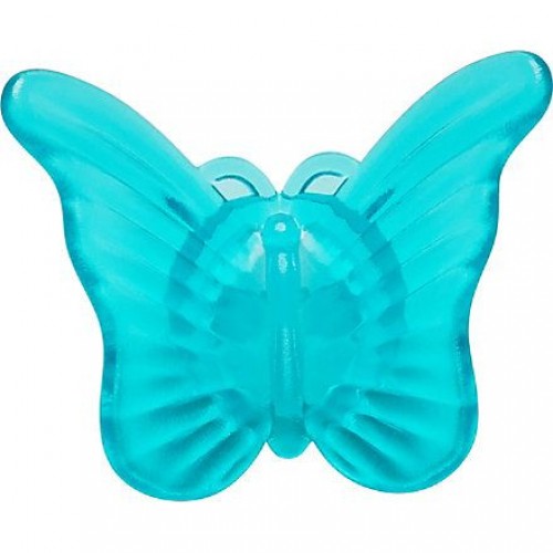Джибитс шармс CROCS Зажим с голубой бабочкой (Blue Butterfly Clip)