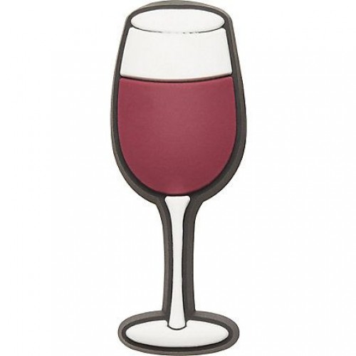 Джибитс шармс CROCS Бокал вина (Wine Glass)