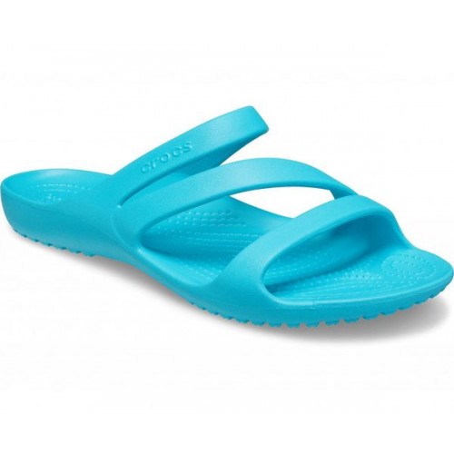 Женские  голубые сандалии CROCS Women's Kadee II Sandal
