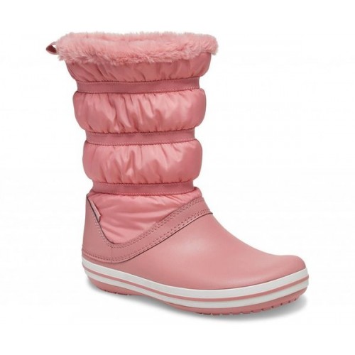 Женские  розовые сапоги CROCS Crocband Boot